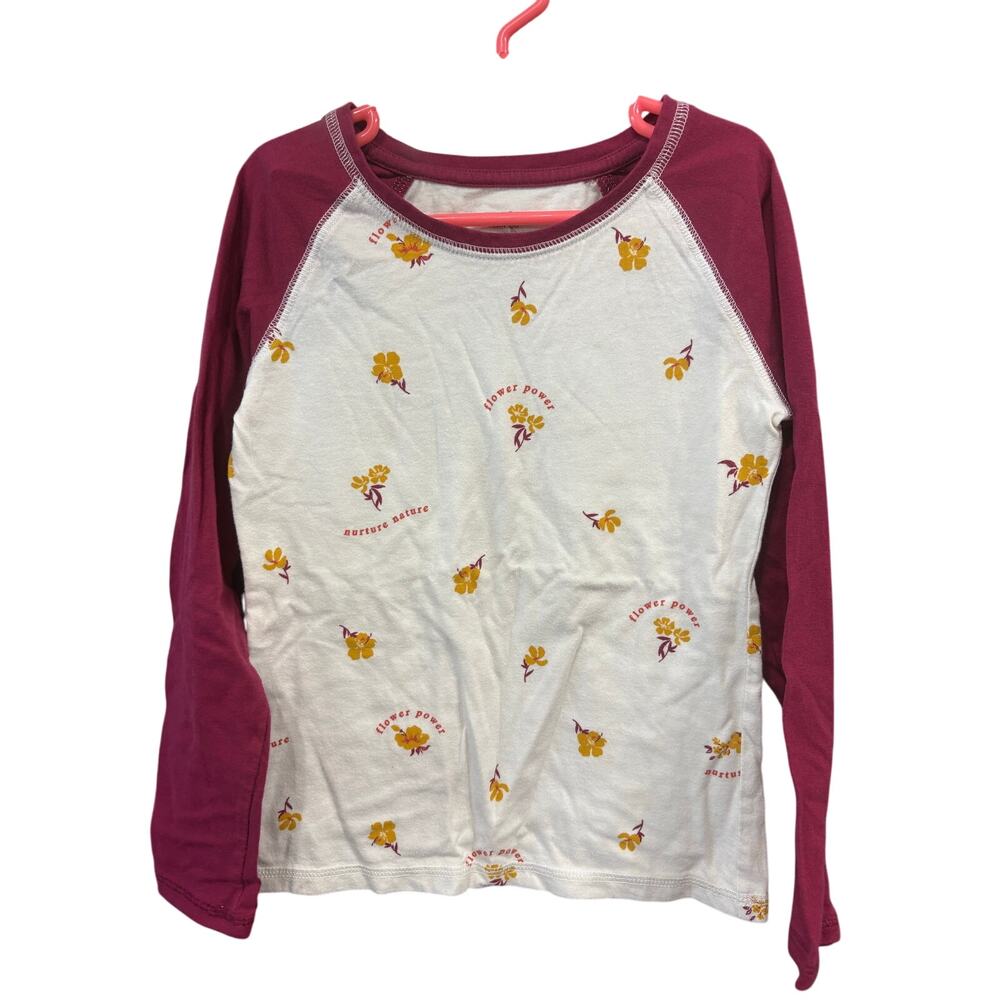 "Nurture Nature, Flower Power" LS - Arizona Jean Co - S (7/8)